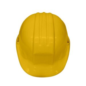 CASCO DE SEGURIDAD AJUSTABLE AMARILLO  C/MATRACA