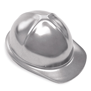 CASCO DE SEGURIDAD  ALUMINIO ANODIZADO NATURAL
