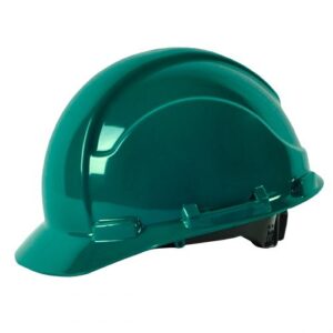 CASCO DE SEGURIDAD DE INTERVALOS AJUSTABLE VERDE MUNDIAL