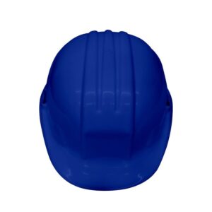 CASCO DE SEGURIDAD AJUSTABLE AZUL  C/MATRACA